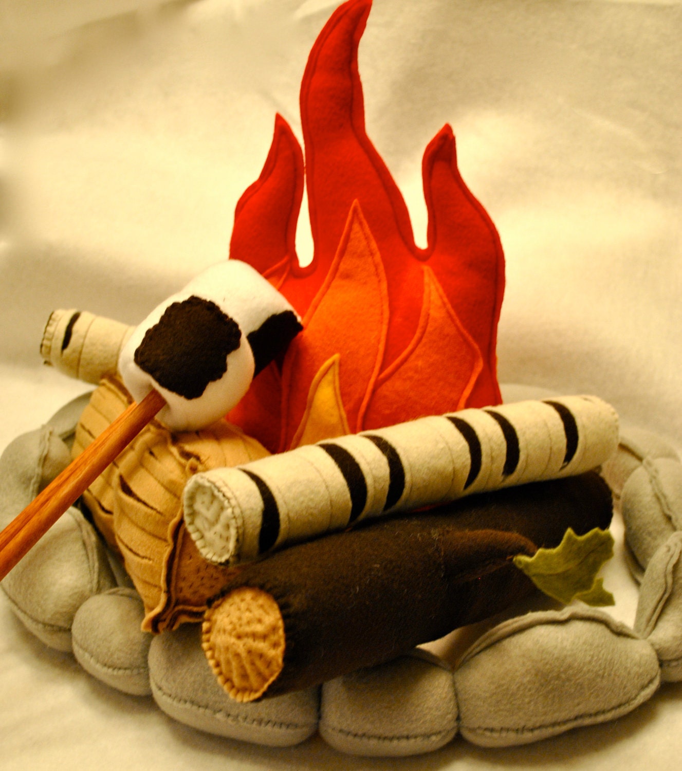 Felt Campfire Playset (made to order)