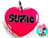 Pet ID Tag Pet Tag Dog Tag Cat Tag Sweet Heart by ID4Pet