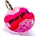 Cat Tags Dog Tags Pet ID Tags Pink Giraffe Animal Print by ID4Pet