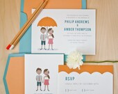 Wedding Invitation - Custom Couple