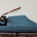 Cursive Remington Sperry Rand Blue Vintage Typewriter - Rare Script Font