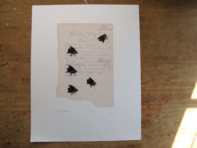 Flies Art Print