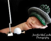 Tee Time - Golf Hat - Newborn/Baby