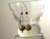 Jasper/Garnet Chain Spearrings