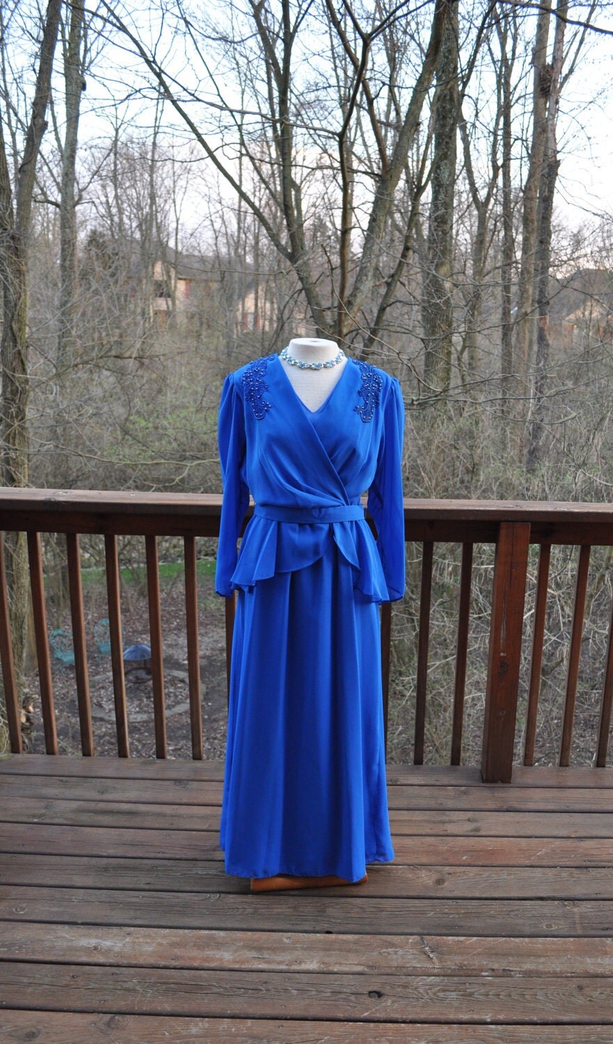 Royal Blue Gown