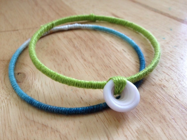 Silent Bangles with Puka Shell