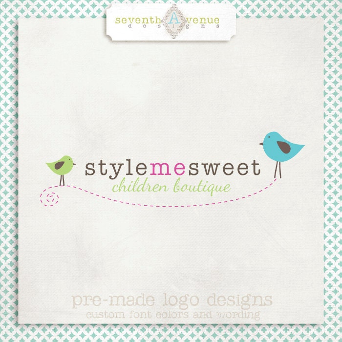 SALE --------- 20 dollars OFF ------- Custom Premade Logo Design - OOAK