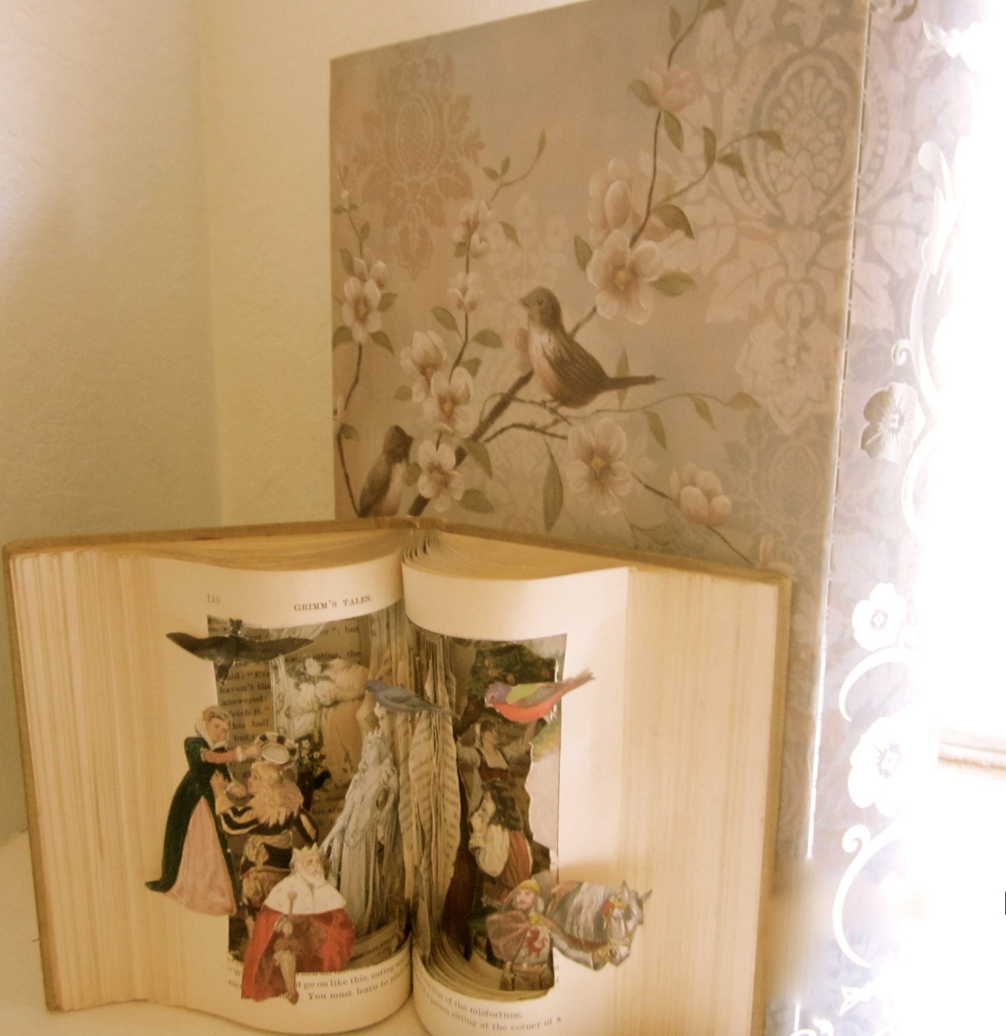 Altered Book   Grimm's Fairy Tales