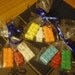 Set of 3 Silicone Lego Minifigure Cake Pan Brownie Jello mold birthday party Ice Candy Soap Crayon molds