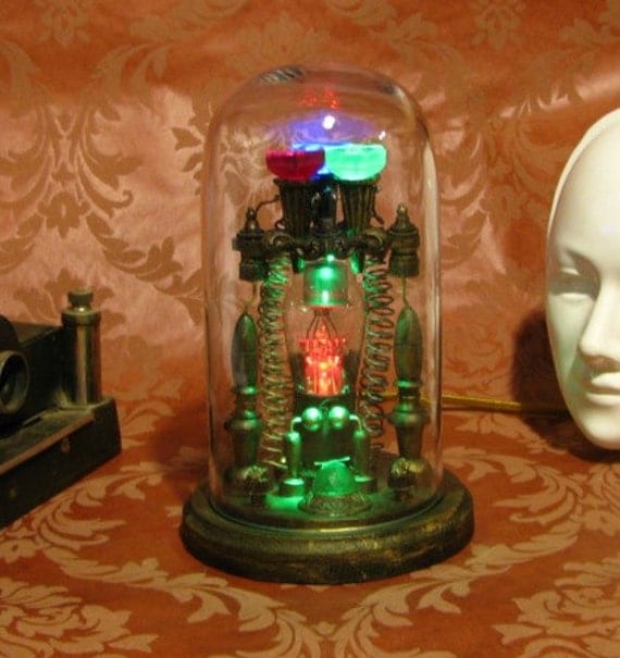 Steampunk Edison Spirit Predictor Machine Steam Punk Tesla Apparatus Weird Science Ghost Machine Metaphysical Geekery Victorian Machines