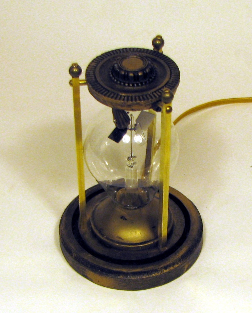 Steampunk Lamp Steam Punk Light Crookes Conrow Desk Lamp Vintage Antique Light Victorian Industrial Lamp Home Decor By Victorian Machines