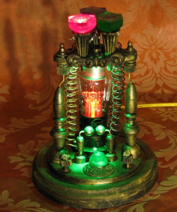 Steampunk Edison Spirit Predictor Machine Steam Punk Tesla Apparatus Weird Science Ghost Machine Metaphysical Geekery Victorian Machines
