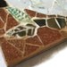 Mosaic Tile Owl Hook Hanger Key Holder Broken China Art Home Decoration