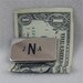 Monogrammed Stainless Steel Money Clip with Tools - Set of 6
