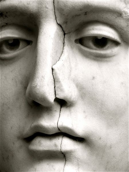 New Orleans Cemetery, Sphinx, 2009 - Fine Art Black and White Photography