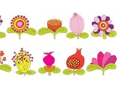 Blooming Blossoms Reusable Fabric Wall Decals by Pop & Lolli