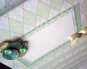 Absolutely Argyle - Handmade Blank Book Journal Diary