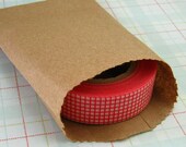 50 Mini Plain Kraft Paper Bags 2 3/4 x 4 inches