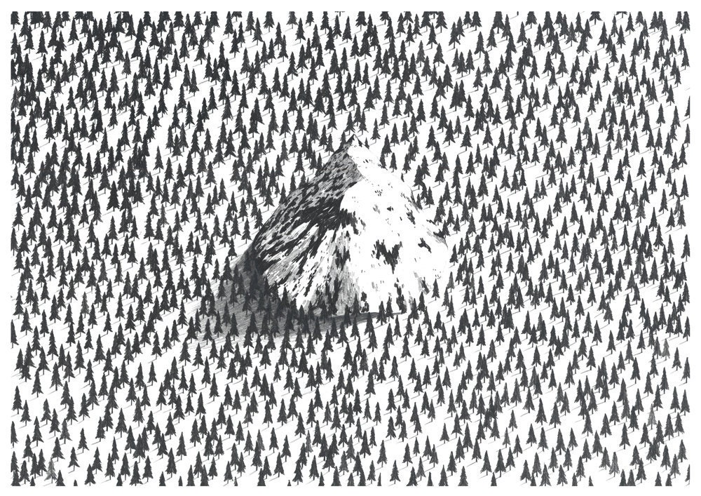 Surrounded I /  Giclée Print