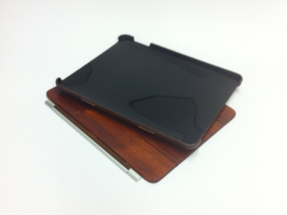 Padauk iPad 1 Wood Cover & Back Cover