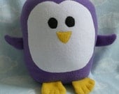 Plush Purple Penguin Pillow Pal
