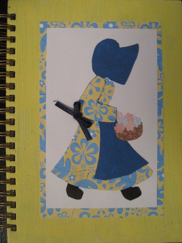 Pieced Paper Bonnie Bonnet Notebook