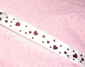 White Valentine Ribbon...3/4" X 10 yards
