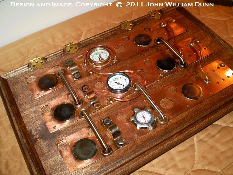The eCog Mercury (tm) Steampunk Cover for the Sony VAIO (R) F-Series Laptop, Boilerplate Edition