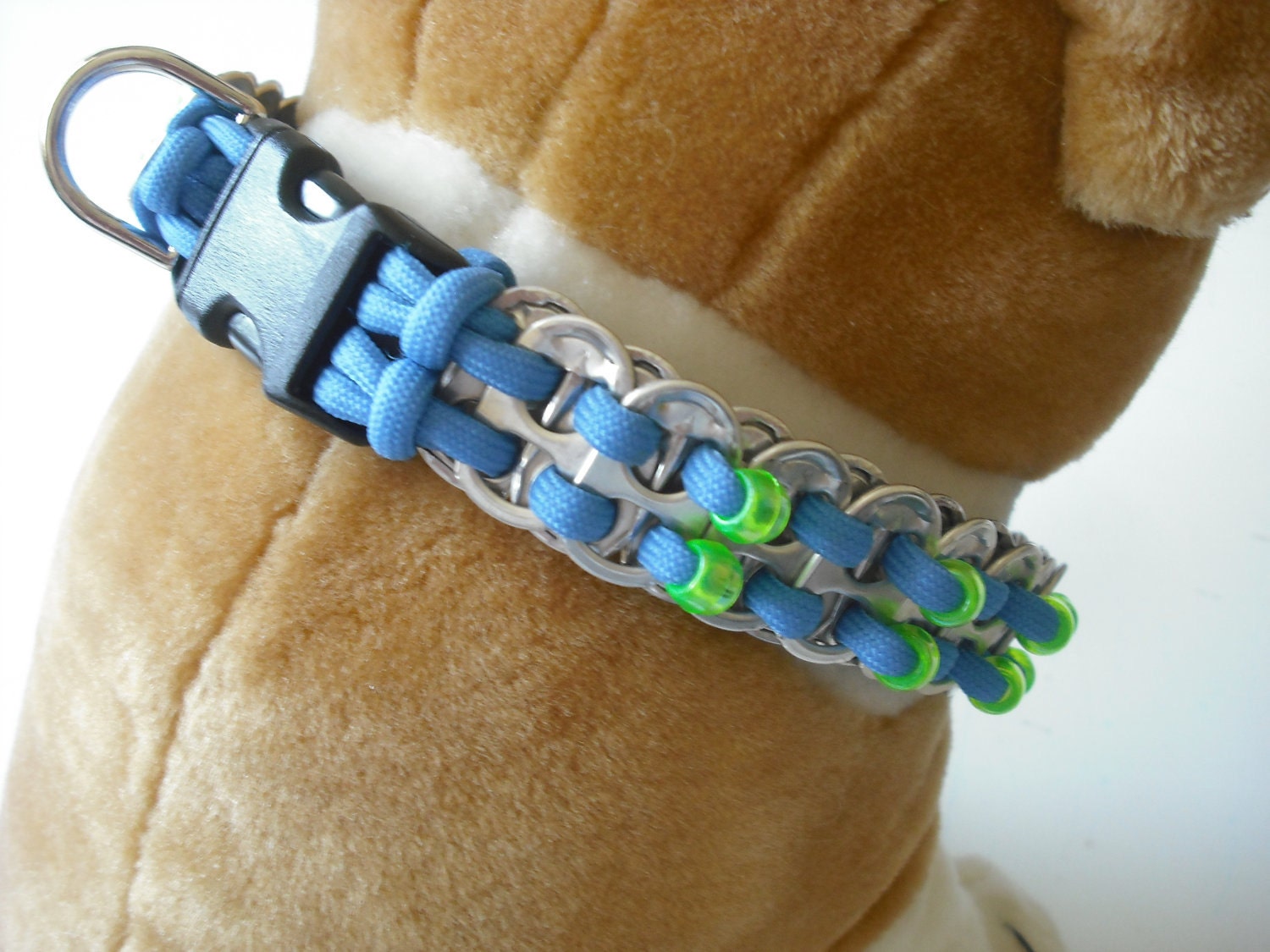 Unique Custom Dog Jewelry, Soda Tab Collars, Recycled
