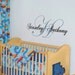 Children Wall Decals - Name Wall Decals - Boys Vinyl Wall Art - Custom Monogram Wall Decals Baby and Kids Baby Nursery Name and Initial
