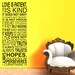 Love is Patient, Love is Kind - 1 Corinthians 13 - WALL - Wall Decal Vinyl Decal Religious Inspirational Motivational Home Decor