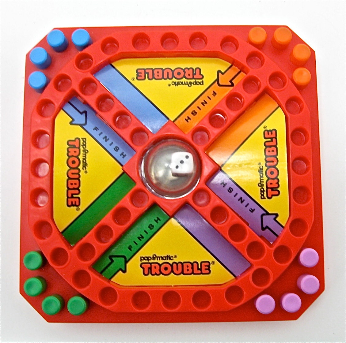 1980s Pop-O-Matic Trouble Travel Game