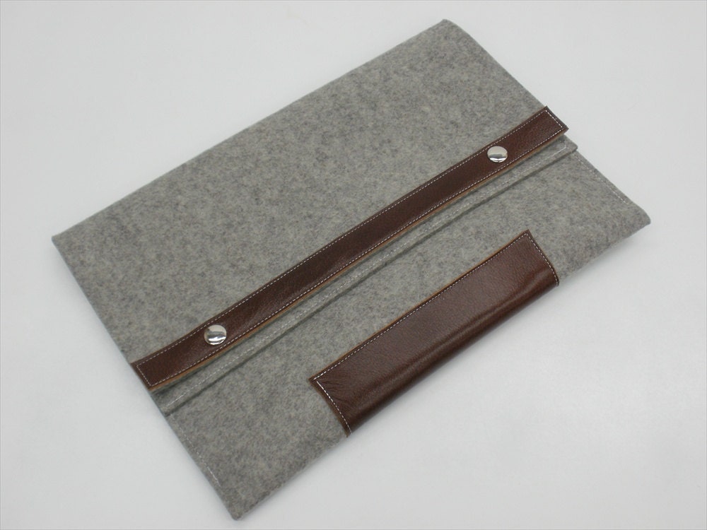 macbook air 13 inch Air Laptop Sleeve Case 13 inch MacBook Case Apple MacBook Air 13 Case- light grey wool felt colonial style