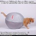 Astronaut Cat Bed