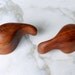 Organic solid wood S&P shakers