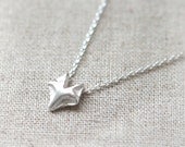 Fox Necklace in silver