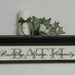 Bath Bathroom Wall Home Decor Black 24" Shelf with Verse - BATH - Bubbles, Steam, Serenity