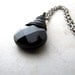 Black Onyx Gothic Storm Wire Wrapped Necklace Gunmetal Necklace BellinaCreations Bellina Creation