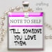 INSTANT Download Positive post it notes scrabble size digital collage sheet 0.75x0.83 inch squares for jewelry and more BUY 3 GET 1 Free