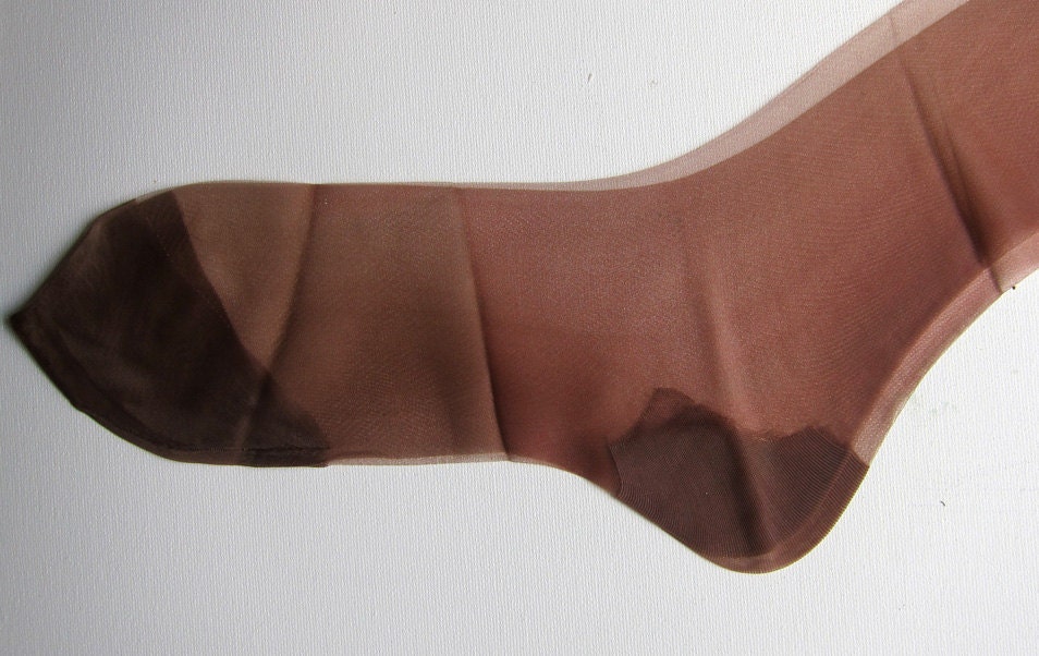Vintage retro lingerie Camelot 15 denier Seamless nylons stockings