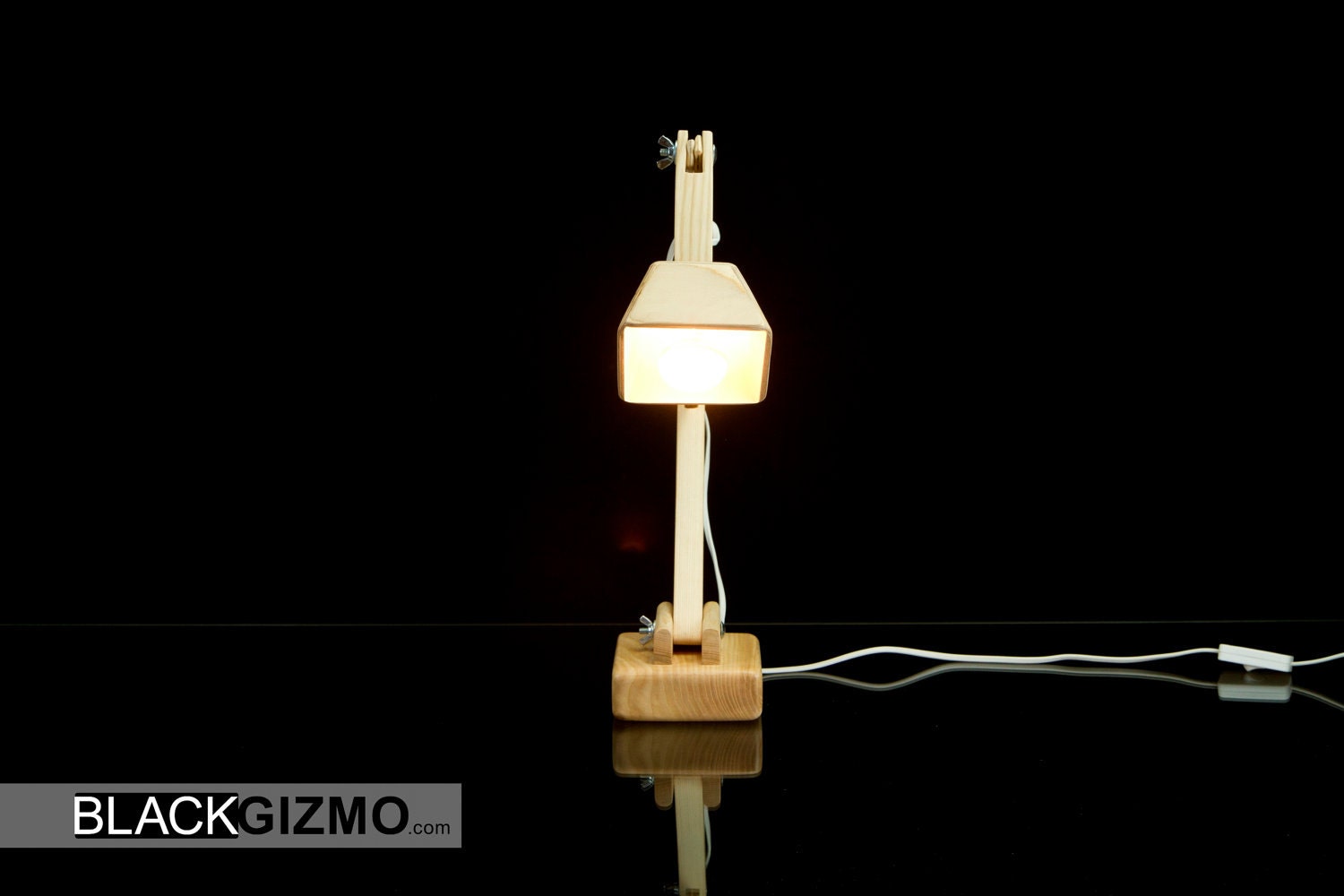 Wooden Table lamp DL011