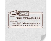 Personalized Address Rubber Stamp