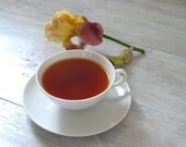 Green Rooibos with Blossoms Herbal Tea, Luxury Loose Leaf Tea, 4 oz. Tin, Blueberry, Sunflower & Rose, Bridal Shower Tea
