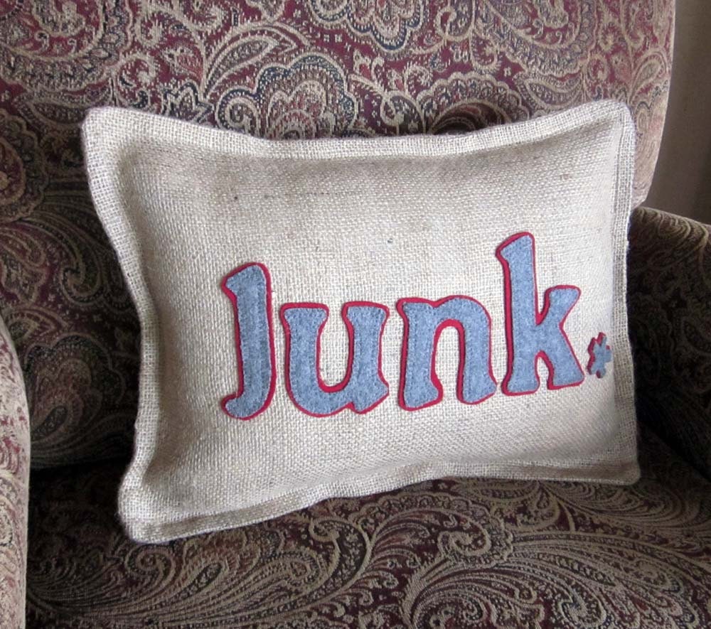 JUNK Pillow Cover
