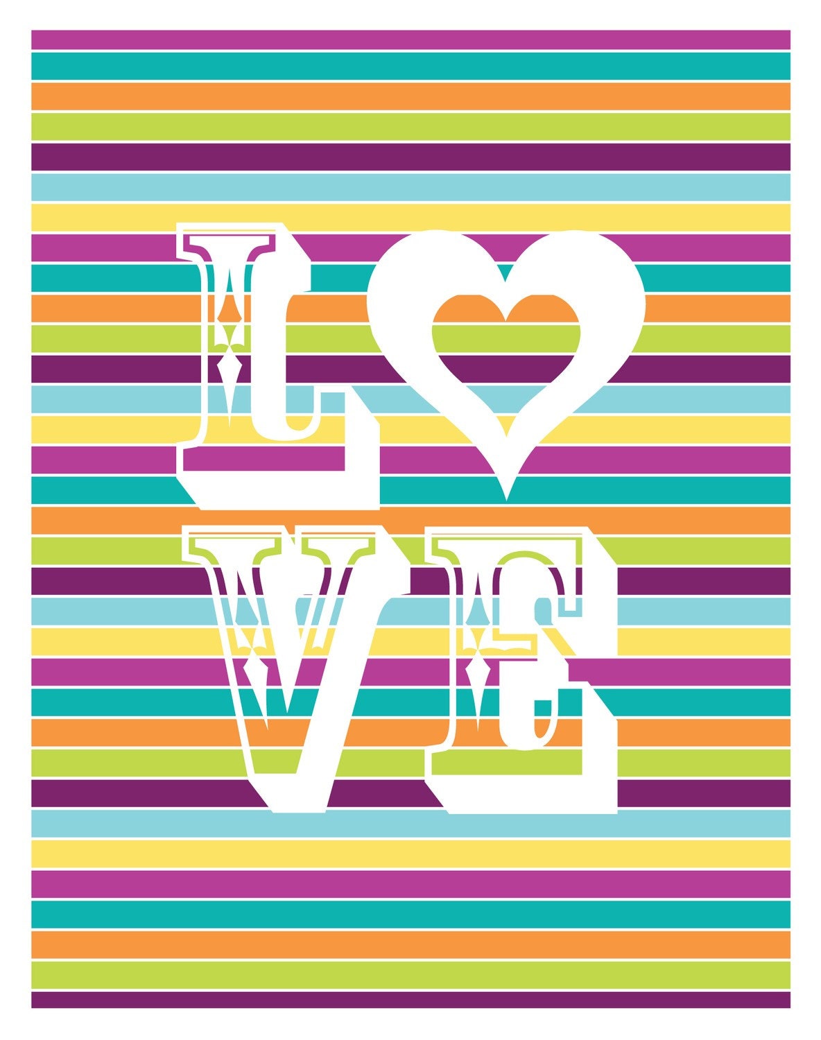 11x14 Poster - LOVE
