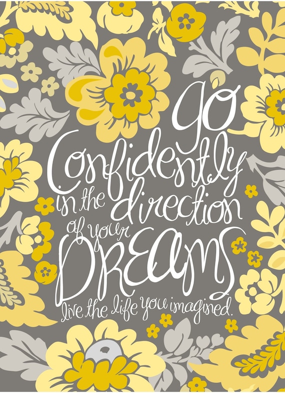 Card - Go Confidently Yellow