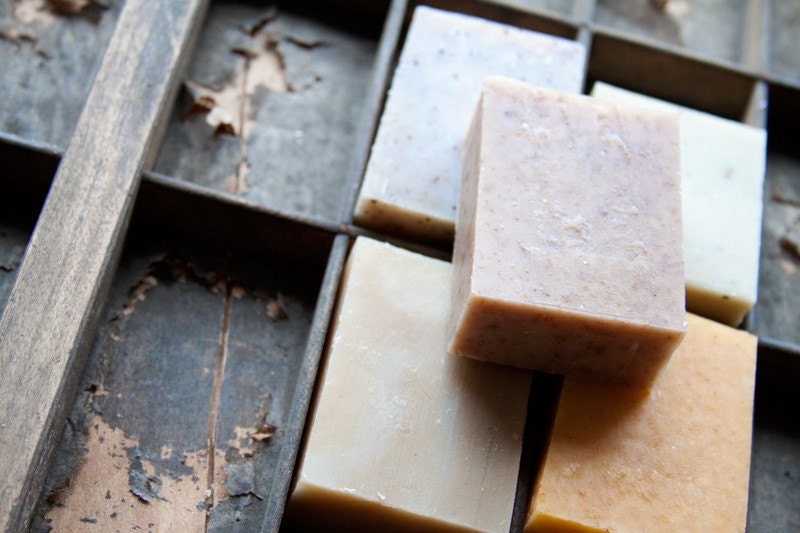 The Mens Collection / 5 Cold Process Soaps / Eco Friendly Soap, Handmade Soap, Natural Soap - RootsSoapCo
