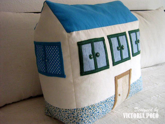Beautiful House Night Lights. Tutorial PDF. Sewing Pattern. Instant download