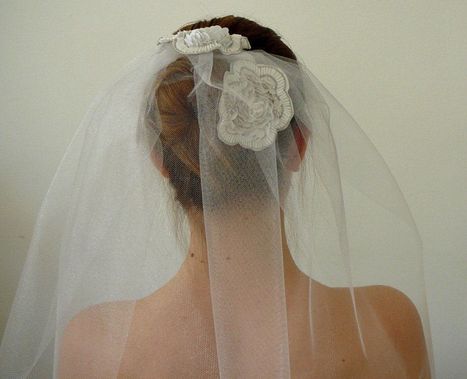 Amazing White Bridal Veil