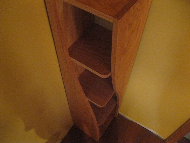 Handmade Corner Shelf with a Twist